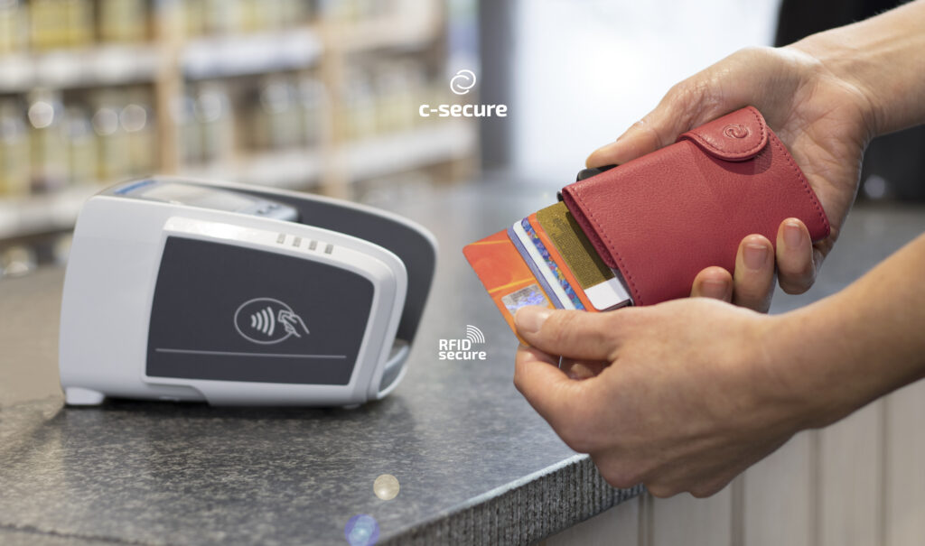 productfoto C-Secure wallet door Luc Wermers