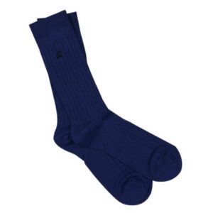 Blue Christmas Sock Box - 3 Pairs of Bamboo Socks (His)