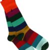 Block Striped Bamboo Socks