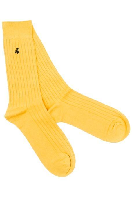 Bumblebee Yellow Bamboo Socks by Smart Clothes York Yorkshire