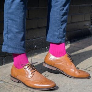 Cerise Bamboo Socks