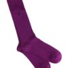 Deep Purple Bamboo Socks