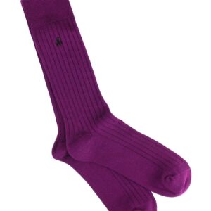 Deep Purple Bamboo Socks
