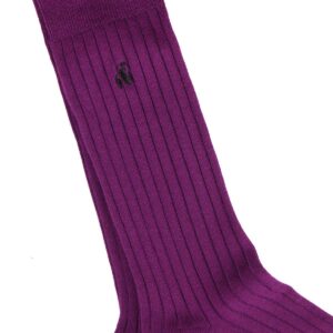 Deep Purple Bamboo Socks