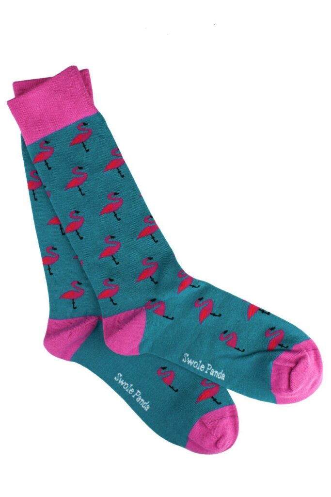 Flamingo Bamboo Socks