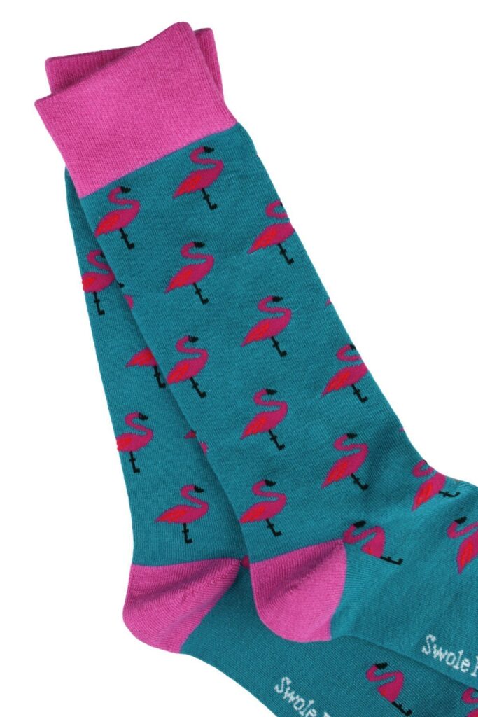 Flamingo Bamboo Socks