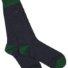 Spotted Navy Bamboo Socks