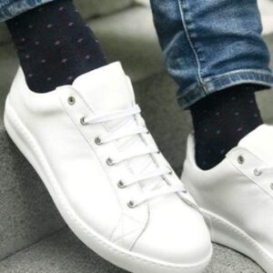 Spotted Pink Bamboo Socks