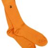 Tangerine Orange Bamboo Socks