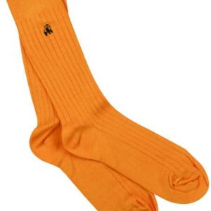 Tangerine Orange Bamboo Socks